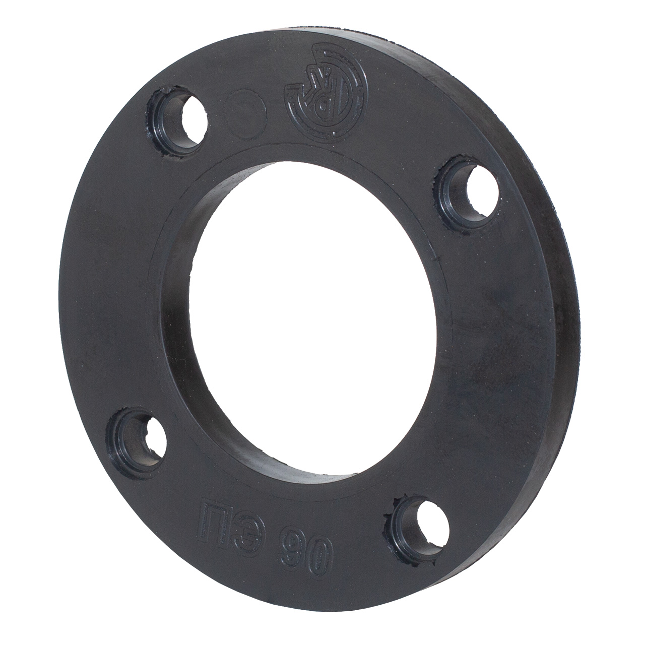 Фланец с полимерным покрытием Ду 80 (ПЭ 90) Ру 10-16 (5 мм) Техкомплект