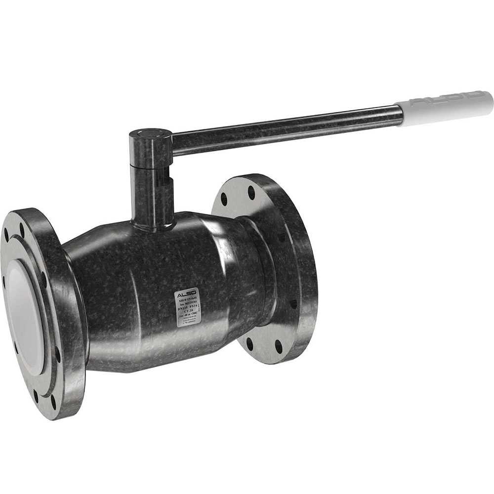 Кран шаровой стальной фланцевый ALSO КШ.Ф.П.  Ду 40 Ру 40