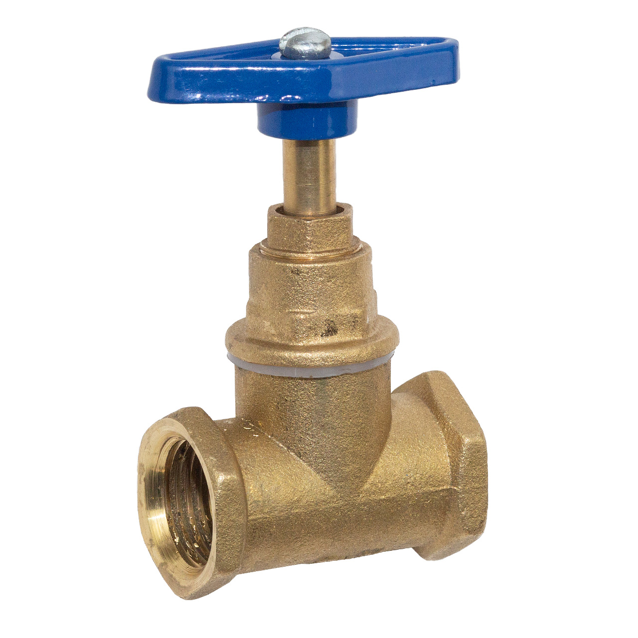 Клапан (вентиль) запорный латунный 15Б3р Ду 50 (1/2") Ру 16